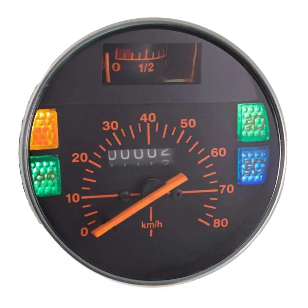 Rms Classic Piaggio Vespa PK 50 XL Scala 80 Km/h 226739 speedometer